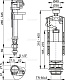 Впускной комплект AlcaPlast SA2000S-1/2 старт-стоп