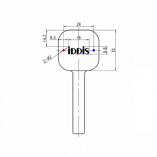 Встраиваемый смеситель с гигиеническим душем Iddis 004BLS0i08 матовый черный