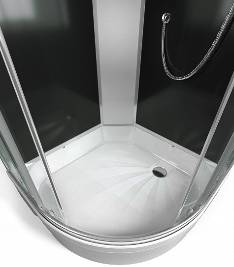 Душевая кабина 90х90 угловая Erlit ER350926-C4-RUS средний поддон, четверть круга