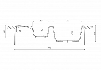 Мойка гранитная Акватон Делия 87 серый шёлк 1A716232DE250