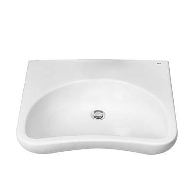 Раковина подвесная Roca Access 64х55 без отверстий, для людей с огр. возможностями ZRU9307660