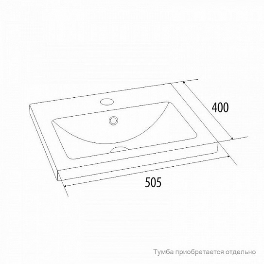 Раковина Iddis/Milardo 50 0015000U28