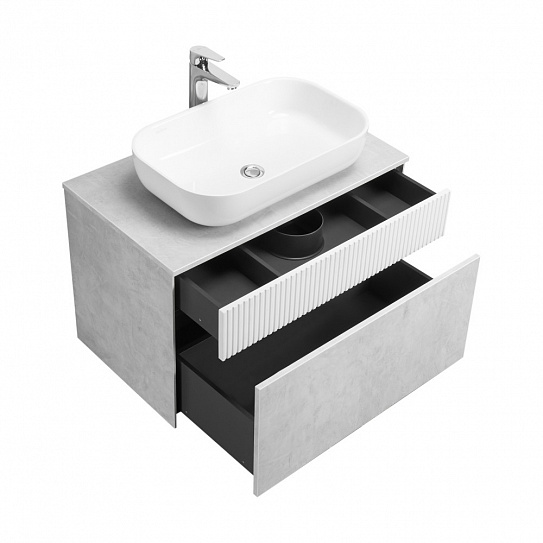 Тумба под накладную раковину AQUATON Марбл 80 1A276201MH4C0