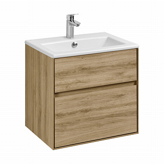 Тумба под раковину Aquaton Либерти 60 дуб эльвезия 1A279401LYC70