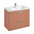 Тумба с раковиной Roca The Gap Original 80 2 ящика ZRU9307839, терракота