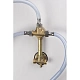 Душевая кабина 90х90х200 Niagara Classic NG-2508-14BKG высокий поддон 40см стекло тонированное