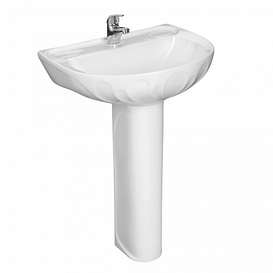 Раковина Santeri Лотос 58 белый 131106S0010B0