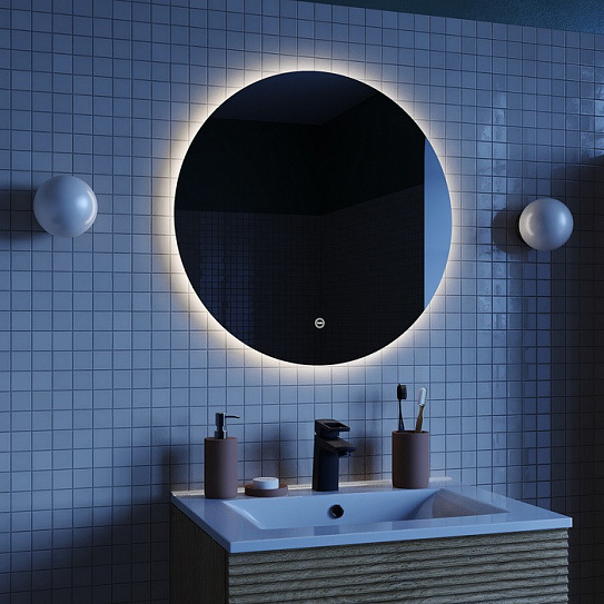 Зеркало в ванную 60 круглое с подсветкой Iddis Bild BIL6000i98