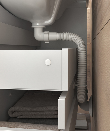 Тумба подвесная с раковиной 60 см Vigo Diana 2-600 tp.DIA.BAL.60.2Y