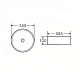 Раковина накладная D&K Matrix DT1391516