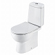 Унитаз стандарт 2-режима Сантек Остин softclose SLIM 1WH501856 сиденье дюропласт
