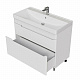 Тумба напольная MIRSANT Flat 100/2 (раковина Astra 100,Line 100) (рак. 268528, 268529 в комплект не входит)