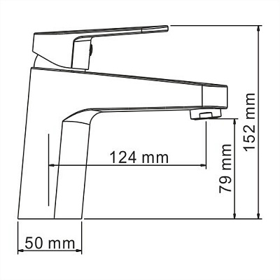 Смеситель для умывальника WasserKRAFT Donau 5303