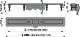 Водоотводящий желоб с порогами для перфорированной решетки AlcaPlast (APZ12-750M Optimal)