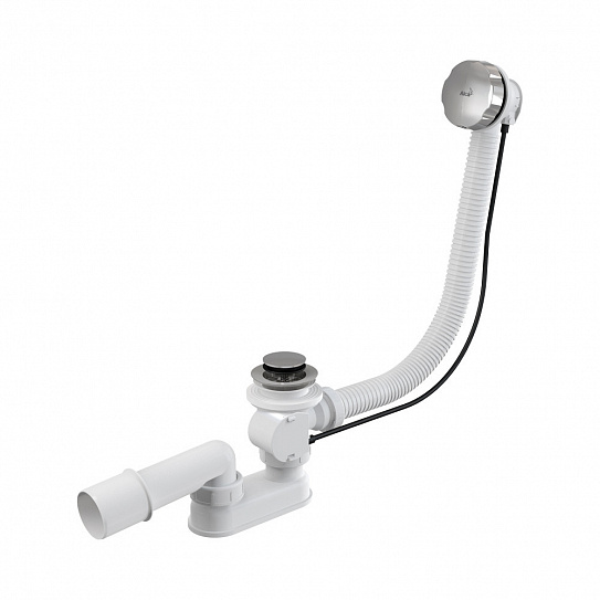 Сифон для ванны AlcaPlast A55K-80-RU-01 автомат