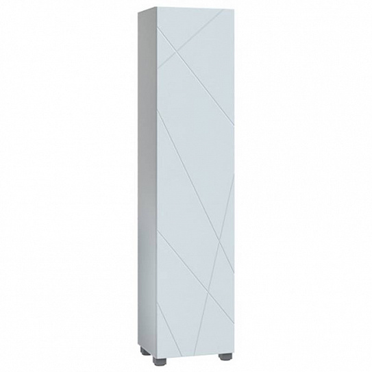 Шкаф пенал для ванной 45 см VIGO Geometry 450, белый