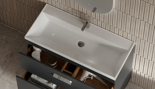 Раковина Classica 100 без перелива Velvex rkCla100-81