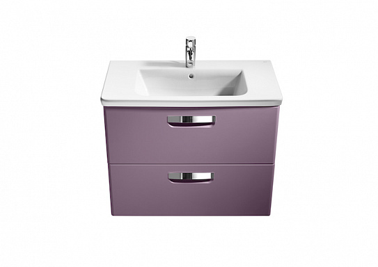 Тумба под раковину Roca The Gap 80 фиолетовая ZRU9302740