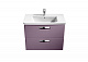 Тумба под раковину Roca The Gap 80 фиолетовая ZRU9302740