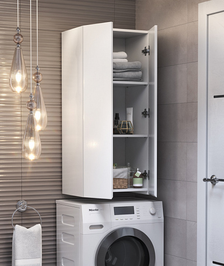 Шкаф подвесной для ванной Vigo Wing 500 sh.WIN.50.2D белый