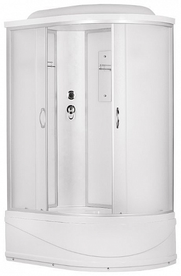 Душевая кабина угловая 120х80 левая, высокий поддон, ER3512TPL-C3 RUS