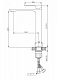 Излив для ванны BelBagno ROMANO ROM-BC-CRM