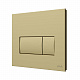 Кнопка смыва для инсталляции VitrA Root Square 740-2325 брашированное золото двойный смыв