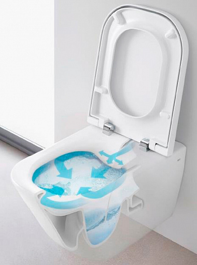 Унитаз подвесной Roca The Gap 734647L000