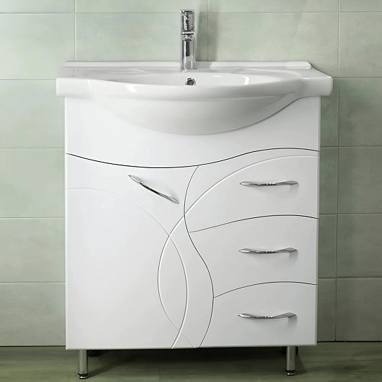 Раковина Santek Байкал 75 мебельная 1WH110259