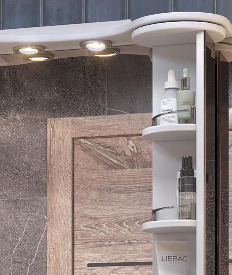 Зеркало с полочками  Vigo Callao 700 zsh.CAL.70.El