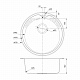 Мойка нержавеющая сталь SUNO, D510, шелк IDDIS SUN51S0i77