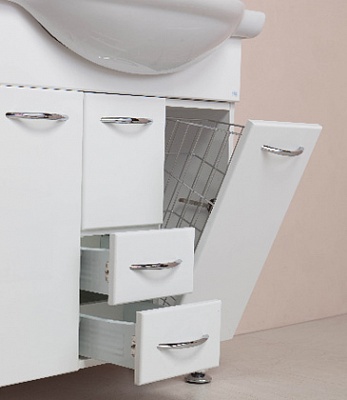 Тумба без раковины Onika МOnika 75 см с корзиной 107502