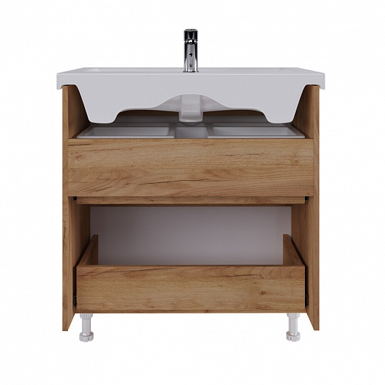 Тумба под раковину Wave 800-0-2 (Como) дуб золотой VIGO 385