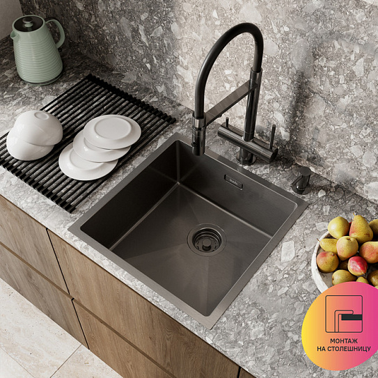 Мойка Iddis Edifice EDI44G0i77