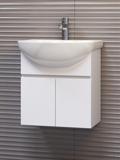 Тумба подвесная Vigo Wing 500-2-0 (под ум Балтика 50) tp.WIN.BAL.50.2D белый