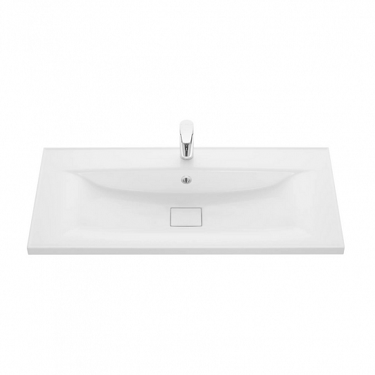 Мебельная раковина 100 см AQUATON Айрис М 1000 белая 1A73273KAG010