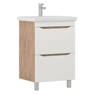 Тумба под раковину GRANI 600-0-2 дуб золотой VIGO (под ум-к Como 60)