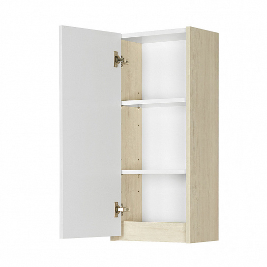 Полуколонна 35 см Aquaton Сканди белый, дуб верона 1A255003SDB20