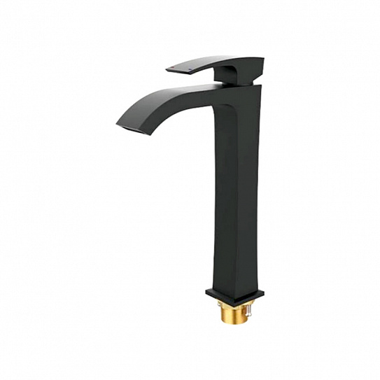 Смеситель для раковины черный Gappo G1007-86