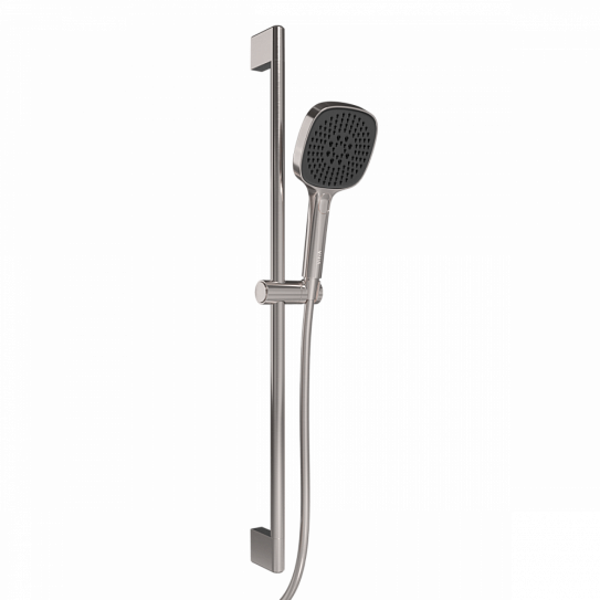 Душевой гарнитур 3 режима Vitra Core Square A4591734EXP брашированный никель