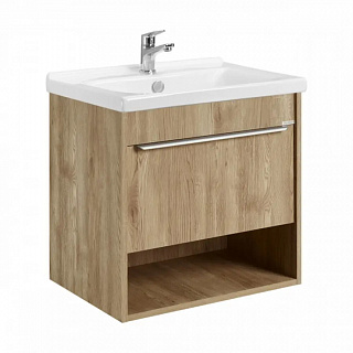 Тумба под раковину Aquaton Хоуп 60 1 створка Орех 1A287201HP6C0 (под рак.146528)