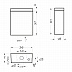 Унитаз-компакт Sanita Luxe Quadro Slim DM (тонкое сиденье дюропласт, микролифт) QDRSLCC01151022