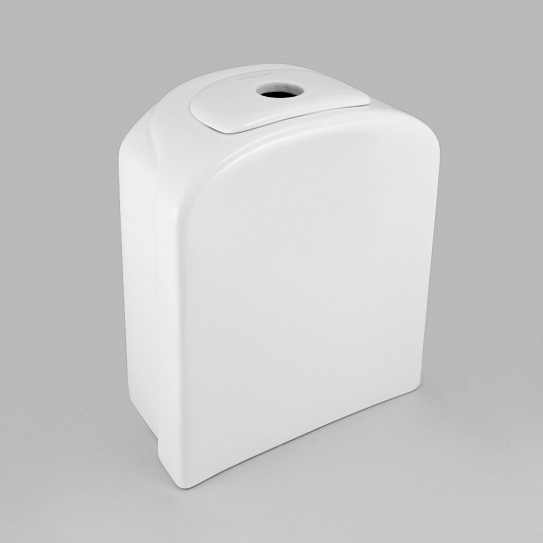 Бачок для унитаза Sanita Luxe Classic (без арматуры, с крышкой) CSCSLFT01 (м/о расстояние 15,5см, нижний подвод)