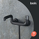 Смеситель для ванны Iddis Twist TWIBLBTi02WA