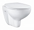 Подвесной унитаз безободковый Grohe Bau Ceramic WC 39351000