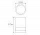 Стакан для зубных щеток WasserKRAFT Inn K-4328
