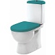 Унитаз-компакт Sanita Luxe Best Color Sea (крышка микролифт) BSTSLCC08120522