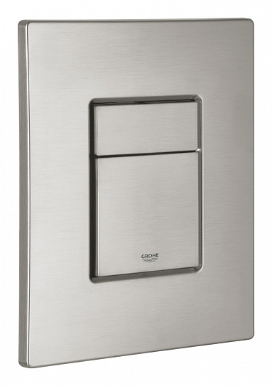 Инсталляция для унитаза Grohe Rapid SL  3в1 с панелью смыва (квадрат оружейная сталь) 38772001