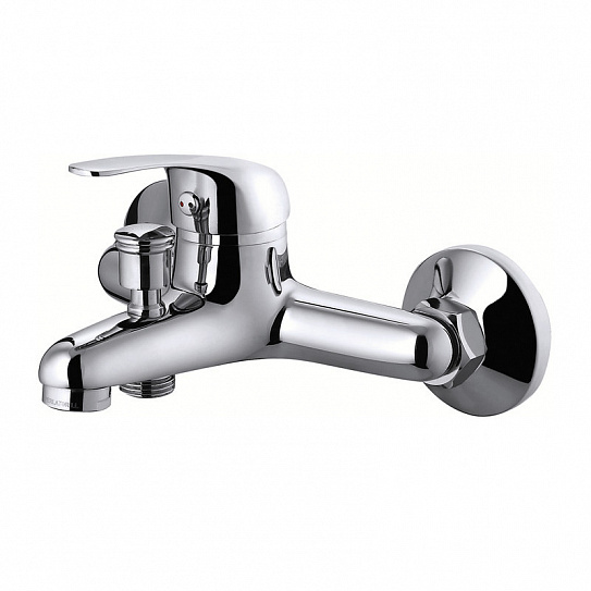 Смеситель для ванны 1-захватный Milardo Flat-M FLMSB00M02 аксессуары в комплекте