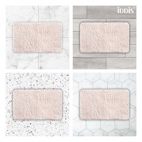 Коврик для ванной комнаты Iddis Décor D18M580i12, 50*80 см, микрофибра